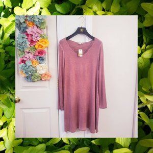 NWT ULTRA FLIRT Vintage Wash Swing Boho Dress‎ S